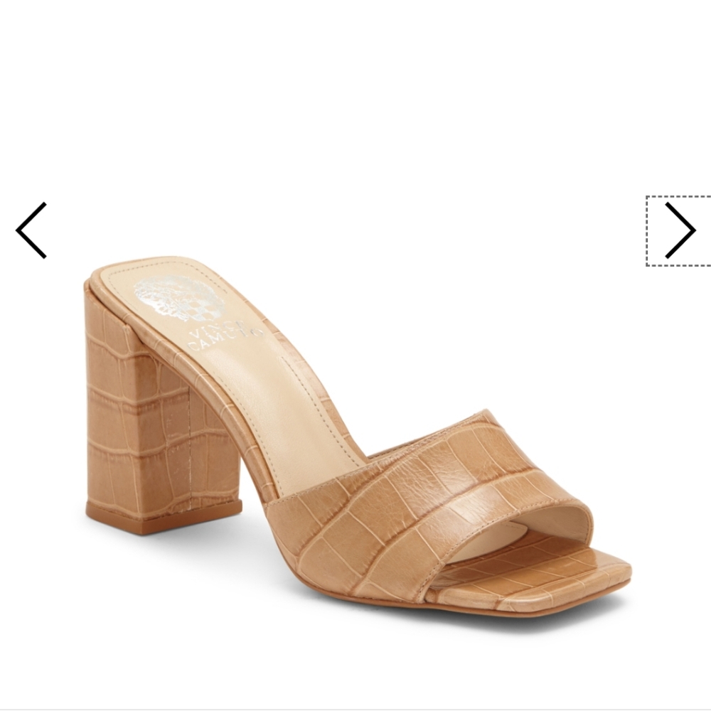 Vince Camuto tan sandals